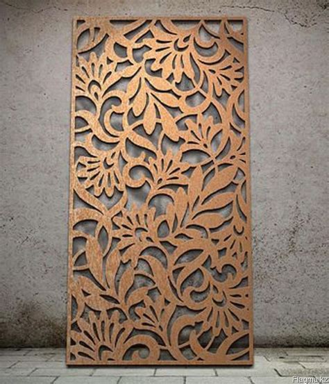 laser cut wood panels custom